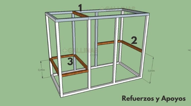 COMO HACER UN GALLINERO Fácil Planos 2024